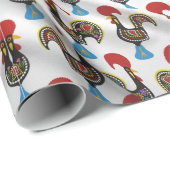 Galo de Barcelos, Portugal Cadeaupapier (Rol Hoek)