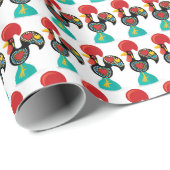 Galo de Barcelos, Portugal Cadeaupapier (Rol Hoek)