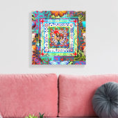 Galo de Barcelos, Portugal Canvas Afdruk (Insitu (Woonkamer))