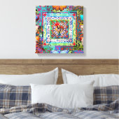 Galo de Barcelos, Portugal Canvas Afdruk (Insitu (Slaapkamer))