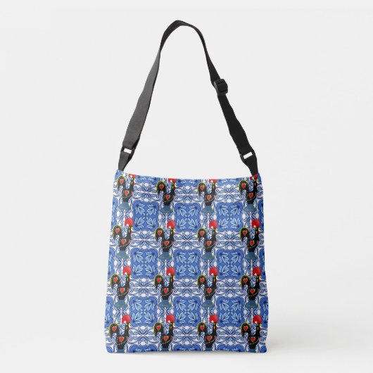 Galo de Barcelos, Portugal Crossbody Tas (Achterkant)