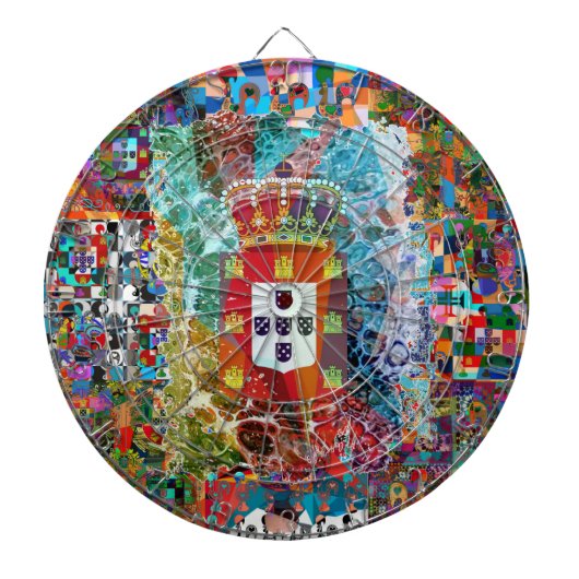 Galo de Barcelos, Portugal Dartbord (Voorkant)