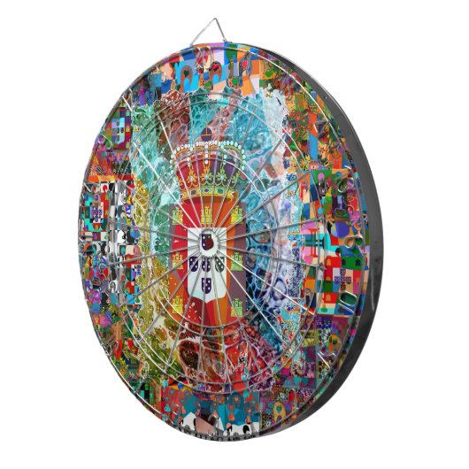 Galo de Barcelos, Portugal Dartbord (Voorkant Rechts)