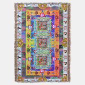 Galo de Barcelos, Portugal Deken (Voorkant Verticaal)