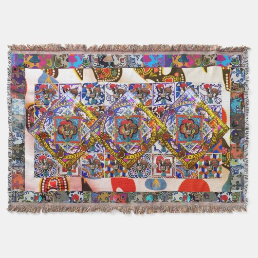 Galo de Barcelos, Portugal Deken (Voorkant)