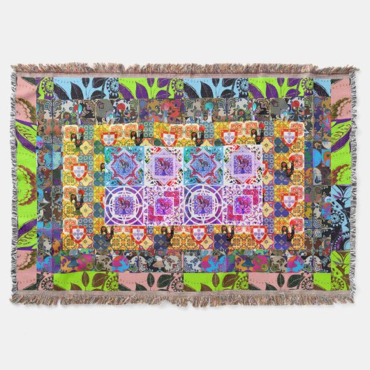 Galo de Barcelos, Portugal Deken (Voorkant)