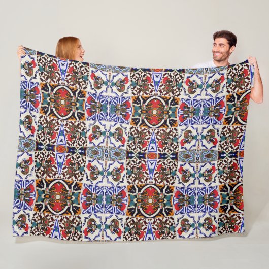 Galo de Barcelos, Portugal Fleece Deken (In situ)