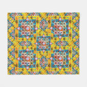 Galo de Barcelos, Portugal Fleece Deken (Voorkant (Horizontaal))