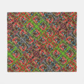 Galo de Barcelos, Portugal Fleece Deken (Voorkant (Horizontaal))