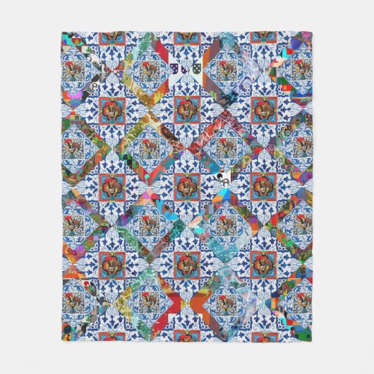 Galo de Barcelos, Portugal Fleece Deken (Voorkant)