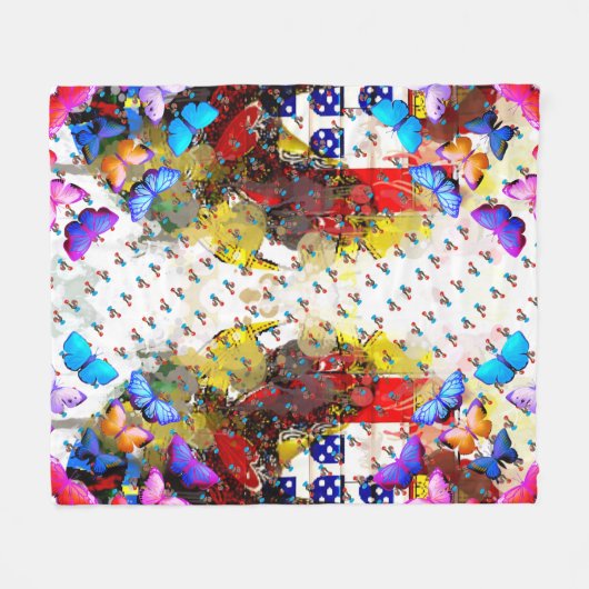 Galo de Barcelos, Portugal Fleece Deken (Voorkant (Horizontaal))