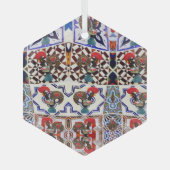 Galo de Barcelos Portugal Glas Ornament (Voorkant)