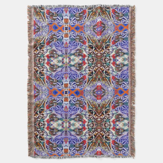 Galo de Barcelos, Portugal Gooi Deken (Voorkant Verticaal)