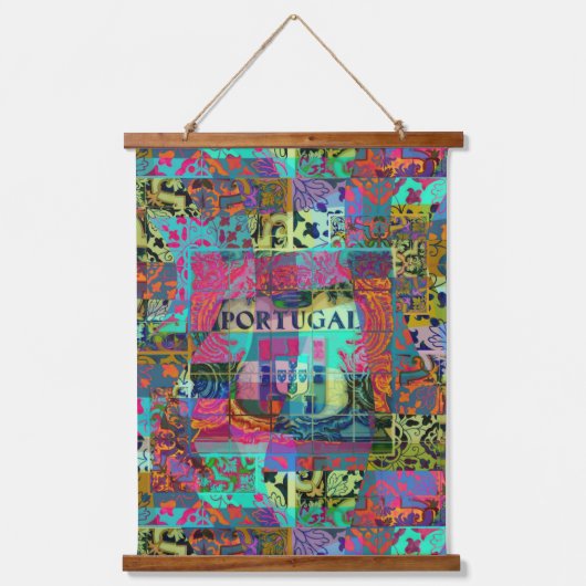 Galo de Barcelos, Portugal Hangend Wandkleed (Voorkant)