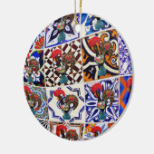 Galo de Barcelos Portugal Keramisch Ornament (Links)