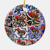 Galo de Barcelos Portugal Keramisch Ornament (Achterkant)