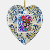 Galo de Barcelos, Portugal Keramisch Ornament (Rechts)