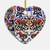 Galo de Barcelos Portugal Keramisch Ornament (Voorkant)