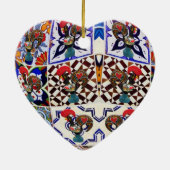 Galo de Barcelos Portugal Keramisch Ornament (Achterkant)