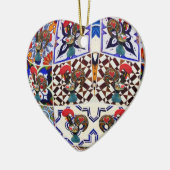 Galo de Barcelos Portugal Keramisch Ornament (Links)