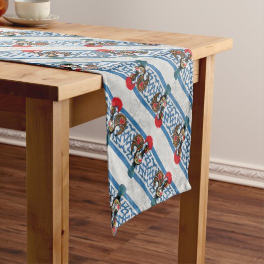 Galo de Barcelos, Portugal Korte Tafelloper (Voorbeeld)