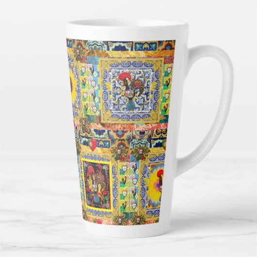 Galo de Barcelos, Portugal Latte Mok (Rechts)