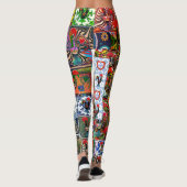Galo de Barcelos, Portugal Leggings (Achterkant)
