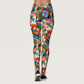 Galo de Barcelos, Portugal Leggings (Achterkant)