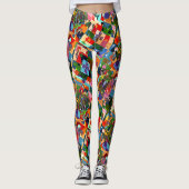 Galo de Barcelos, Portugal Leggings (Voorkant)
