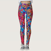 Galo de Barcelos, Portugal Leggings (Voorkant)