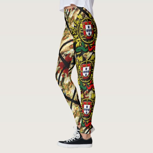 Galo de Barcelos, Portugal Leggings (Links)