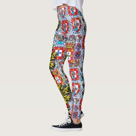 Galo de Barcelos, Portugal Leggings (Links)