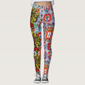 Galo de Barcelos, Portugal Leggings (Voorkant)