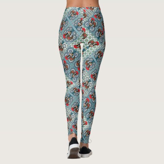 Galo de Barcelos, Portugal Leggings (Achterkant)