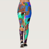 Galo de Barcelos, Portugal Leggings (Achterkant)