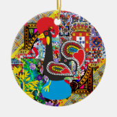 Galo de barcelos, Portugal Ornament (Voorkant)