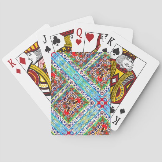 Galo de Barcelos, Portugal Pokerkaarten (Achterkant)