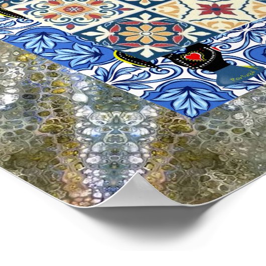 Galo de Barcelos, Portugal Poster (Hoek)