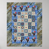 Galo de Barcelos, Portugal Poster (Voorkant)