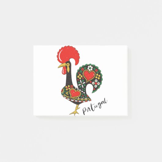 Galo de Barcelos Portugal Rooster Post-it® Notes (Voorkant)