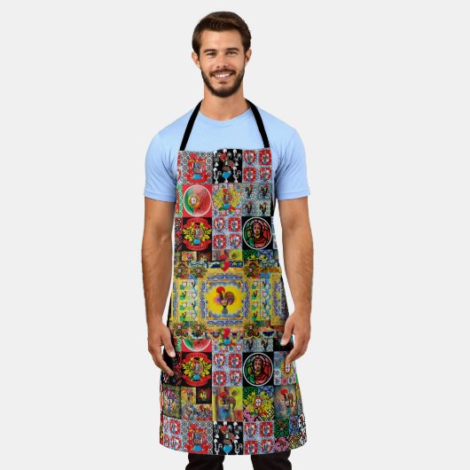 Galo de Barcelos, Portugal Schort (Gedragen)