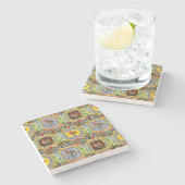 Galo de Barcelos, Portugal Stenen Onderzetter (Zijkant)