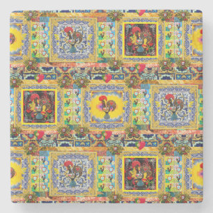 Galo de Barcelos, Portugal Stenen Onderzetter