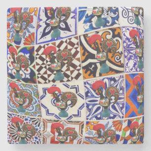 Galo de Barcelos Portugal Stenen Onderzetter