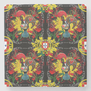 Galo de Barcelos, Portugal Stenen Onderzetter