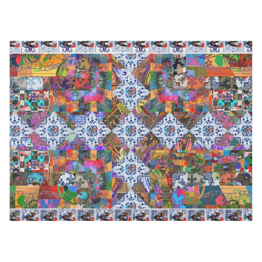 Galo de Barcelos, Portugal Tafelkleed (Voorkant (Horizontaal))