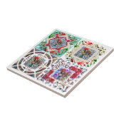 Galo de Barcelos, Portugal Tegeltje (Zijkant)