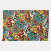 Galo de Barcelos, Portugal Theedoek (Horizontaal)