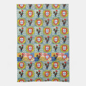 Galo de Barcelos, Portugal Theedoek (Verticaal)