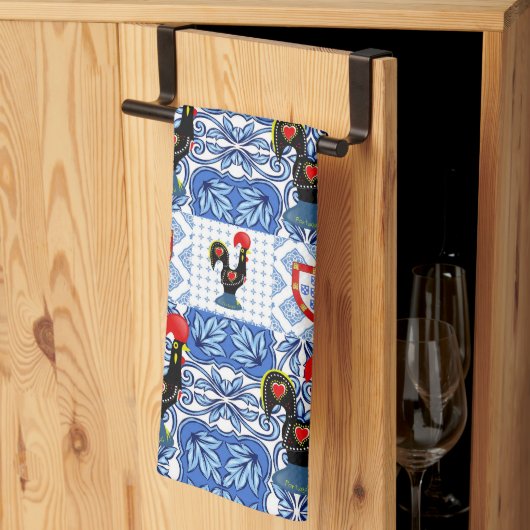 Galo de Barcelos, Portugal Theedoek (Derde Gevouwen)